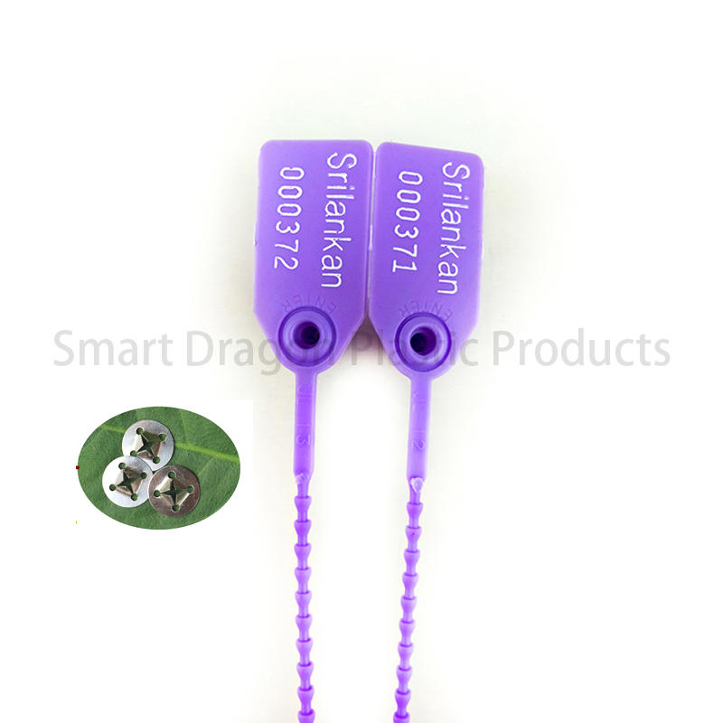 high-quality plastic locks tamper proof tamper for voting box SMART DRAGON