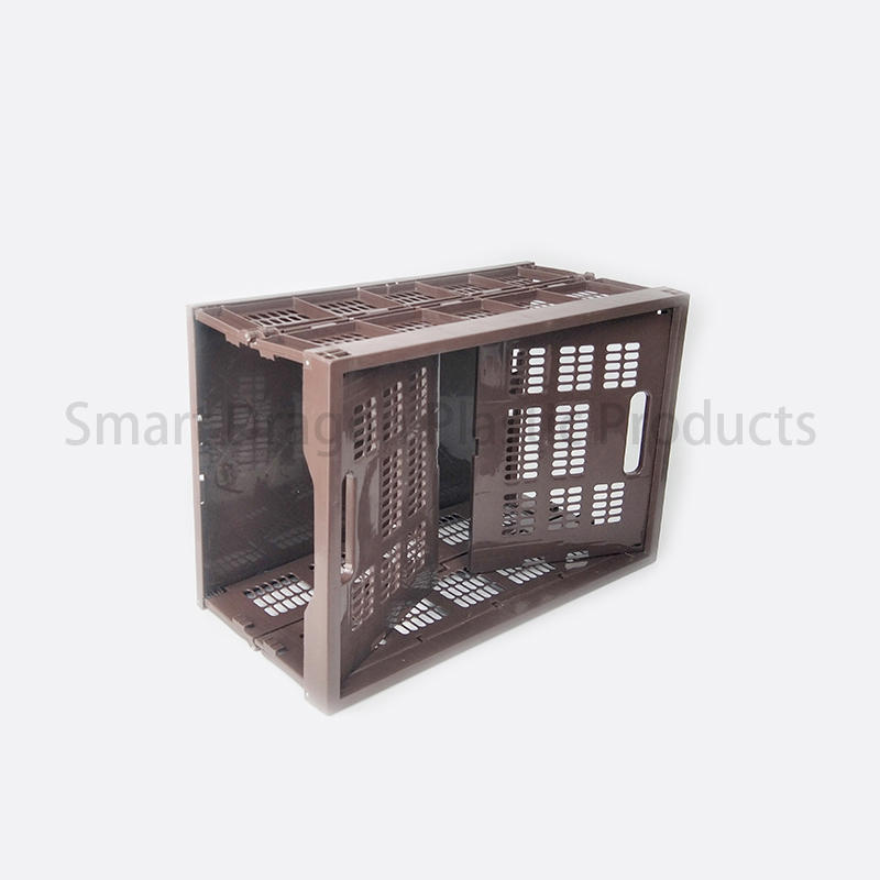 pp material portable crate mesh-wall for chain shop
