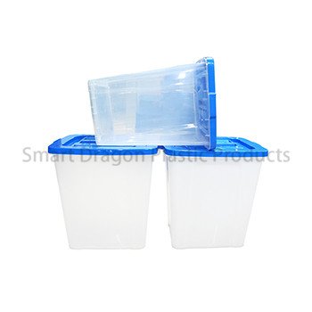 Transparent 86l Plastic Ballot Box with Seals Security Tags Sign Holder-2