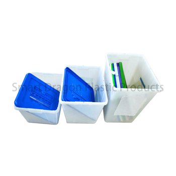 Election Plastic Security Recyclable Disposable Transparent Ballot Voting Box-3