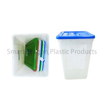 Election Plastic Security Recyclable Disposable Transparent Ballot Voting Box-1