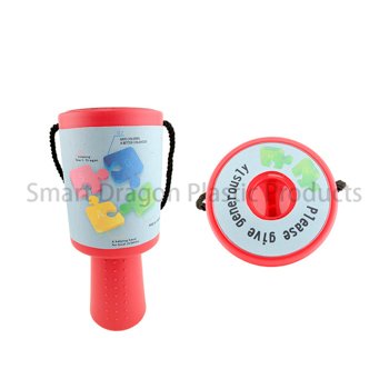 Large Acrylic Handheld Plastic Charity Safety Donation Collection Box-4