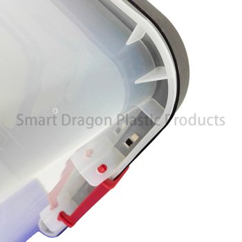 Multipurpose 100% Transparent Polypropylene 60L Plastic Storage Box With Wheels-6