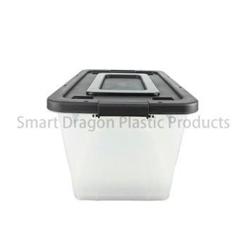 SMART DRAGON transparent plastic storage boxes with drawers free sample for shipping-1
