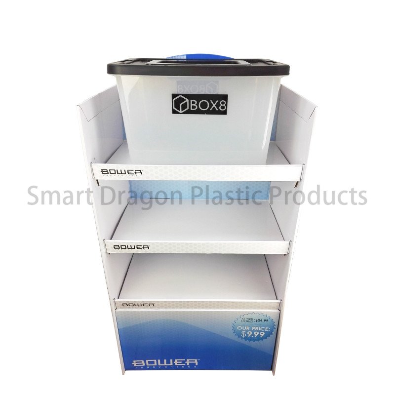 Multipurpose 100% Transparent Polypropylene 60L Plastic Storage Box With Wheels-5