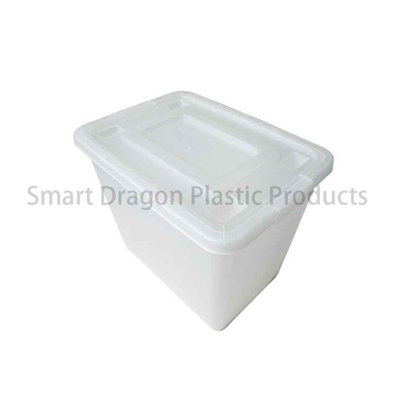 SMART DRAGON Customized 65 Liter Large Semi Transparent PP Storage Boxes & Bins Plastic Storage Boxes image132