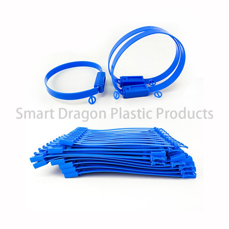 SMART DRAGON Custom Adjustable Length Plastic Seals Tear Off by Hand Tamper Proof Plastic Seal Plastic Security Seal image127