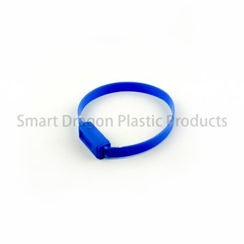 Custom Adjustable Length Plastic Seals Tear Off by Hand Tamper Proof Plastic Seal-1