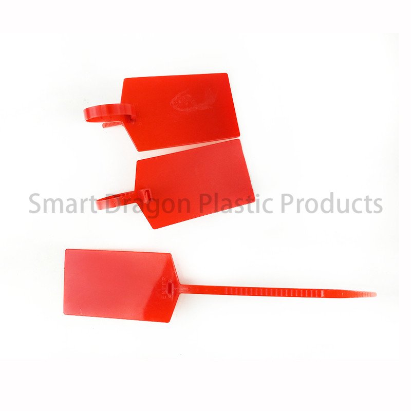 SMART DRAGON Custom Printed Total Length 350mm Tamper Proof Plastic Security Seal Plastic Security Seal image124