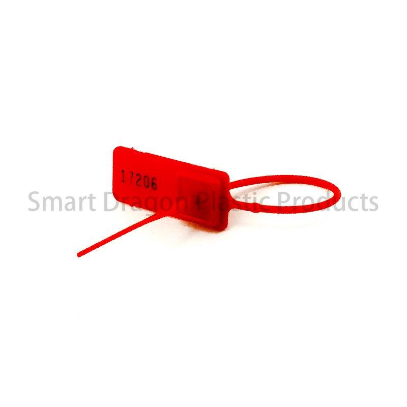 Standard Red Pull Tight Plastic Seal 180mm With Number-1