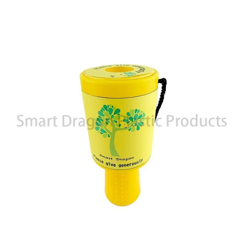 Large Acrylic Handheld Plastic Charity Safety Donation Collection Box