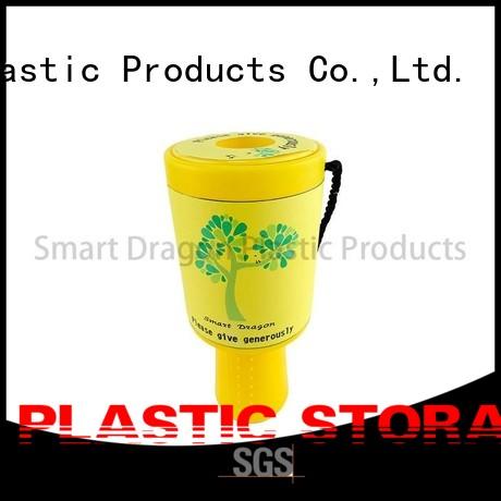 Large Acrylic Handheld Plastic Charity Safety Donation Collection Box