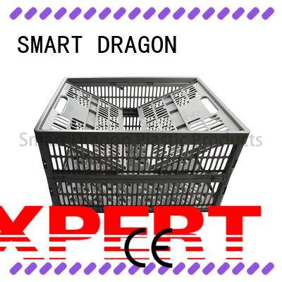 SMART DRAGON heavy-duty small crate perforated for chain shop
