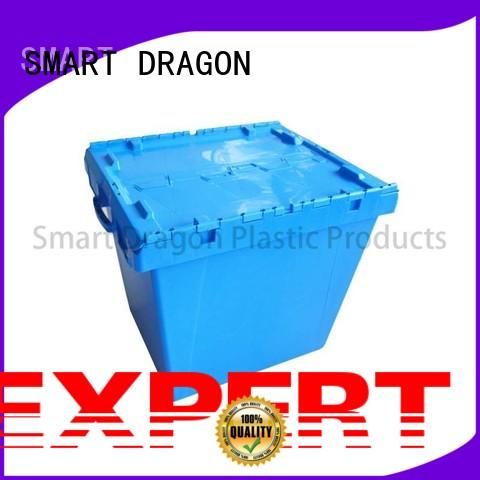 Customized 190l Large Turnover Folding Crate Logistic Box for Supermarket
