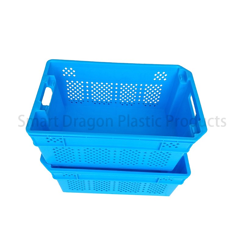 SMART DRAGON PP Plastic Storage Containers Easy To Stack Logistics Dislocation Box Plastic Turnover Boxes image111