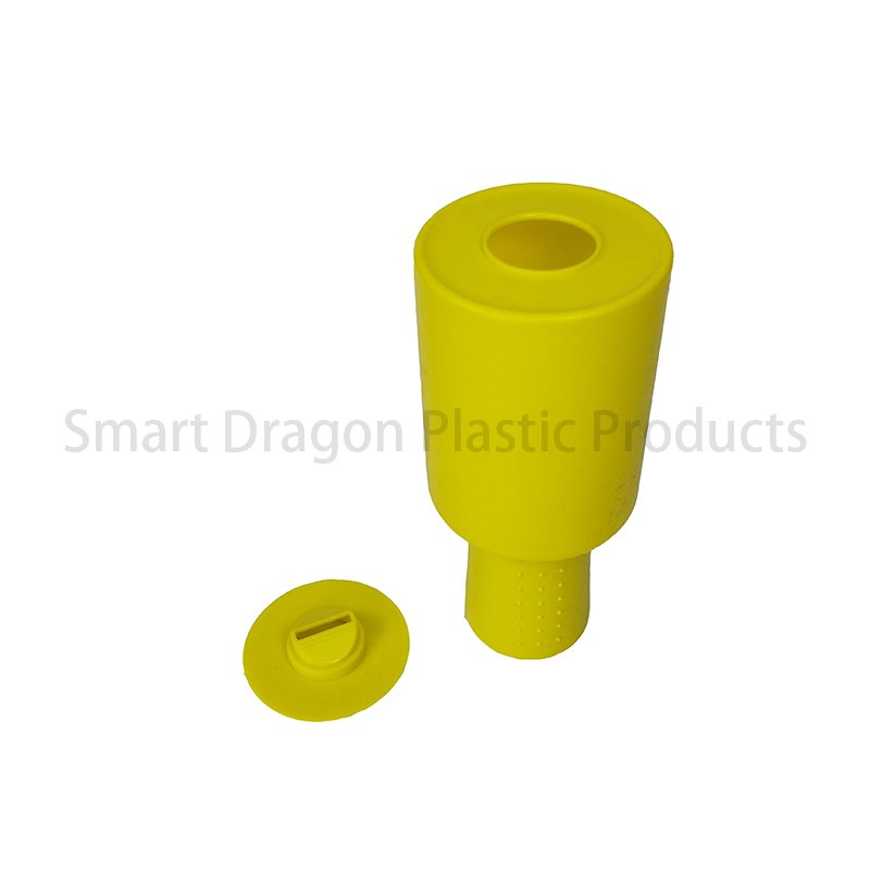 Yellow Plastic Charity Collection Donation Boxes with Hand Held-4