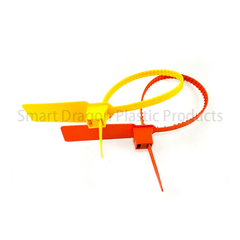 SMART DRAGON Pull Tight Plastic Security Self-Locking Barcode Seals Plastic Security Seal image108