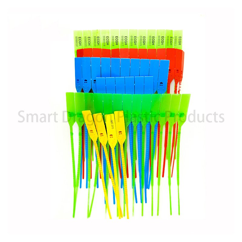 Plastic Pull Tight Security Seals with Serial Numbers and Company Logo