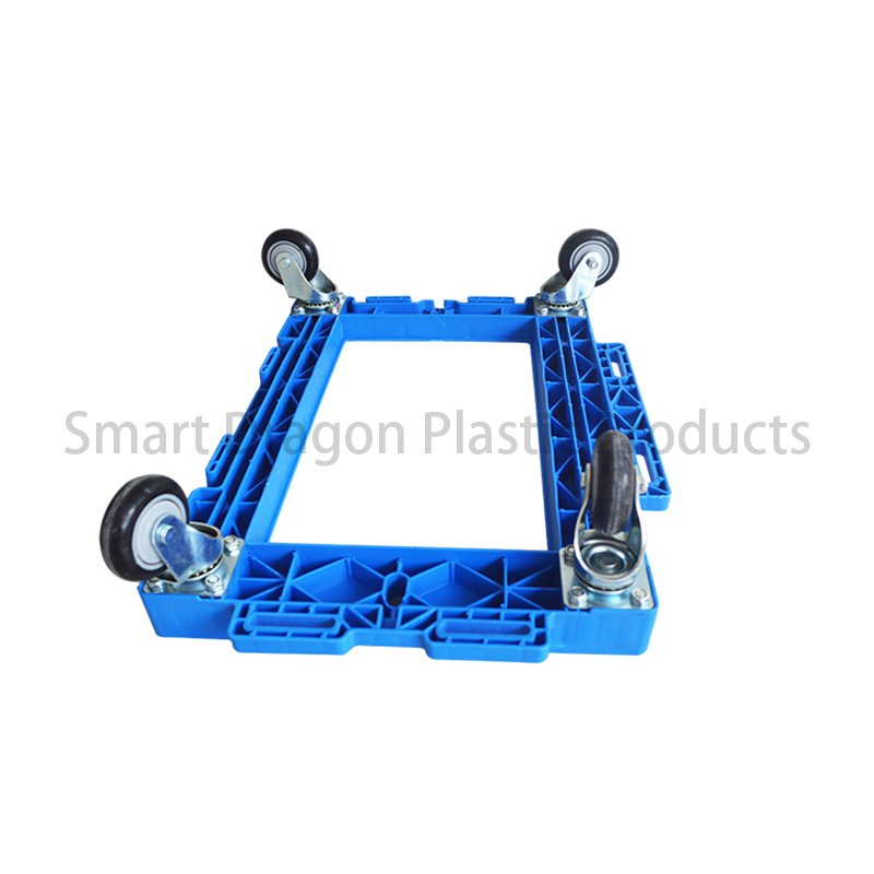 SMART DRAGON 4 Wheels Rolling Strong Plastic Trolleys Plastic Trolleys image98