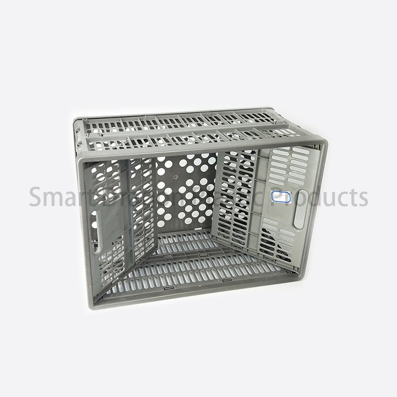 SMART DRAGON Large Size Collapsible Plastic Crates For Storage Plastic Folding Boxes image96