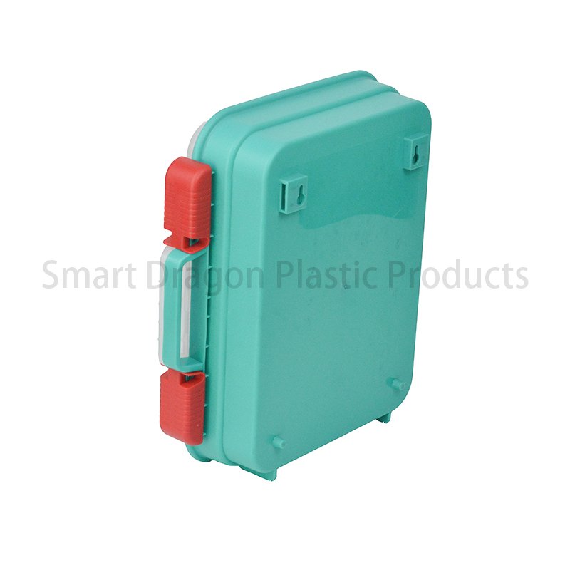 SMART DRAGON Plastic First Aid Box Travel First Aid Kit Contents Plastic First Aid Box image81