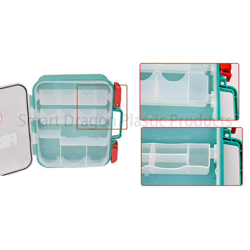 SMART DRAGON small design plastic first aid box cheapest factory price for storage