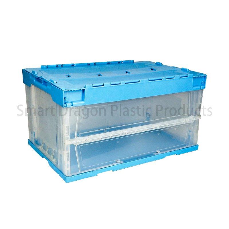 Pp Material Folding Crate Plastic Turnover Boxes