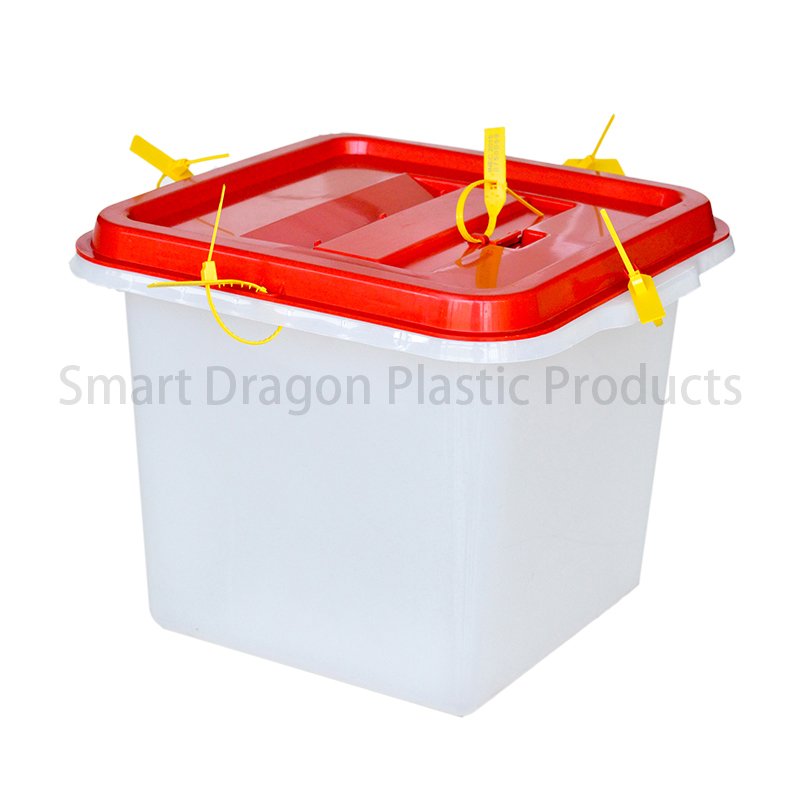 Base 32.5x32.5cm Plastic Ballot Voting Box