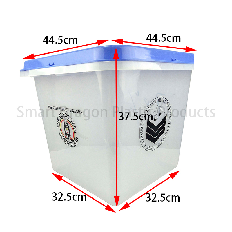 SMART DRAGON-Base 325x325cm Plastic Ballot Voting Box | Election Box Factory