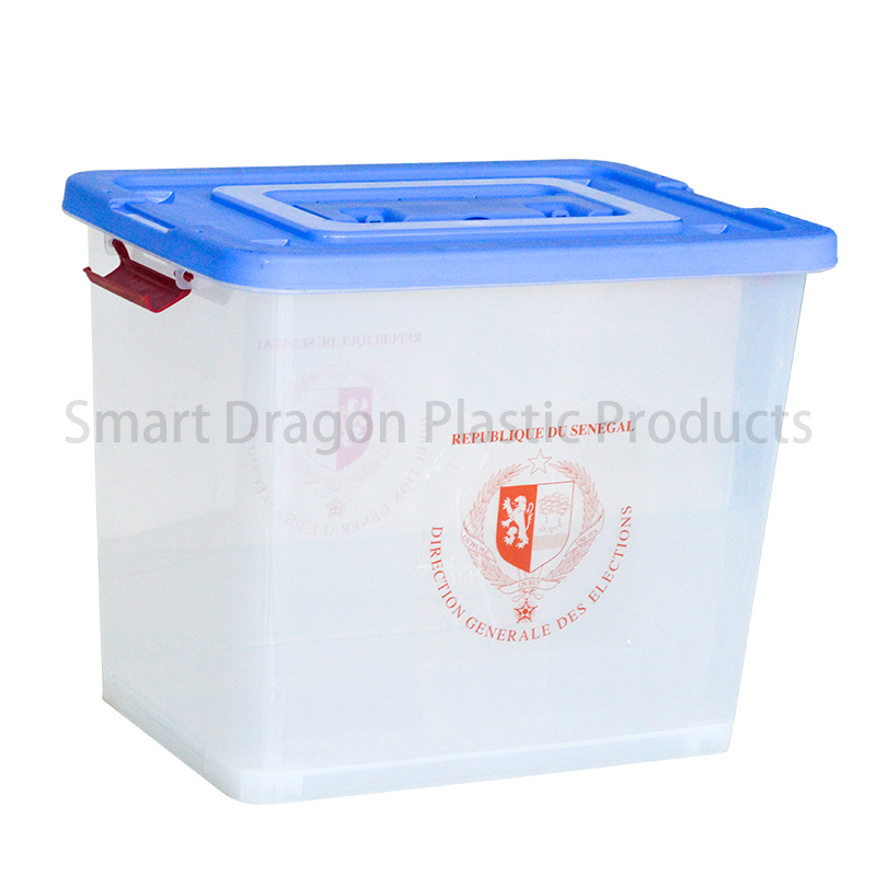 SMART DRAGON Transparent Ballot Boxes Plastic Storage Ballot Box Plastic Ballot Box image20