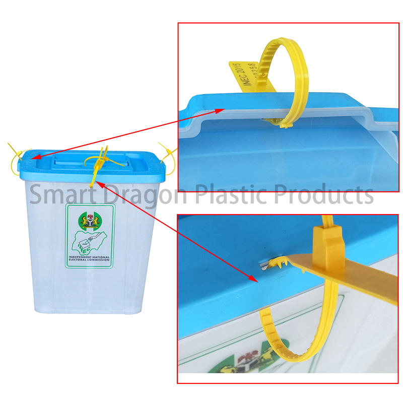 lock recyclable ballot boxes lid for election SMART DRAGON