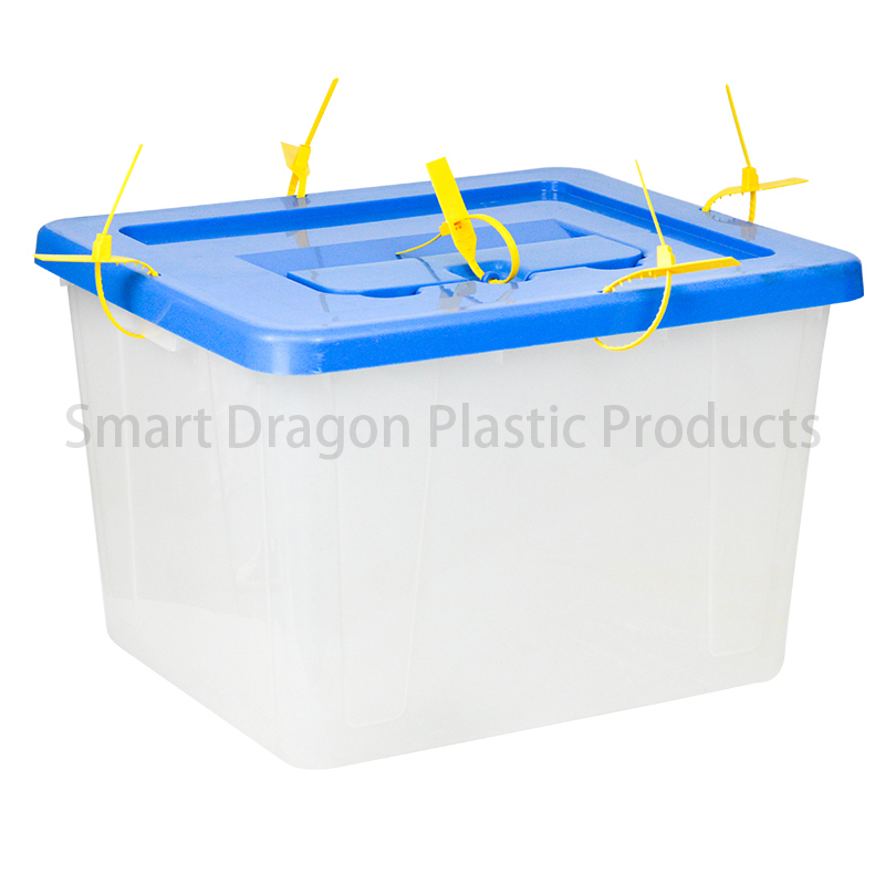 SMART DRAGON Transparent Voting Box Plastic Ballot Boxes-40L Plastic Ballot Box image7