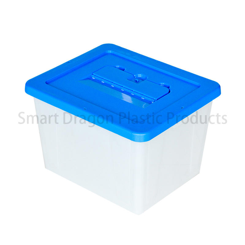 Transparent Voting Box Plastic Ballot Boxes-40L