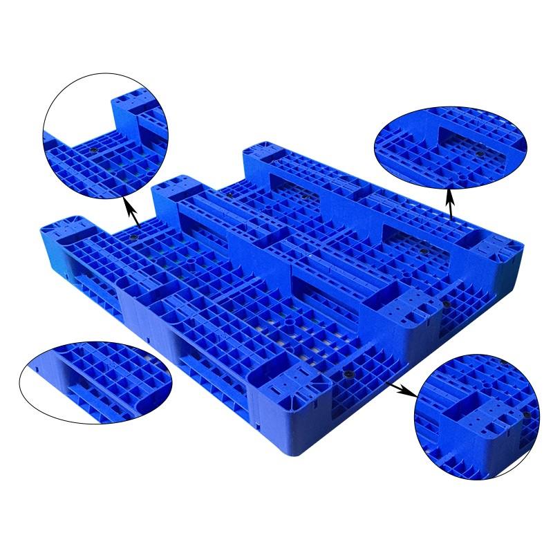 Warehouse Racking Storage And Ground Stackable Plastic Pallet