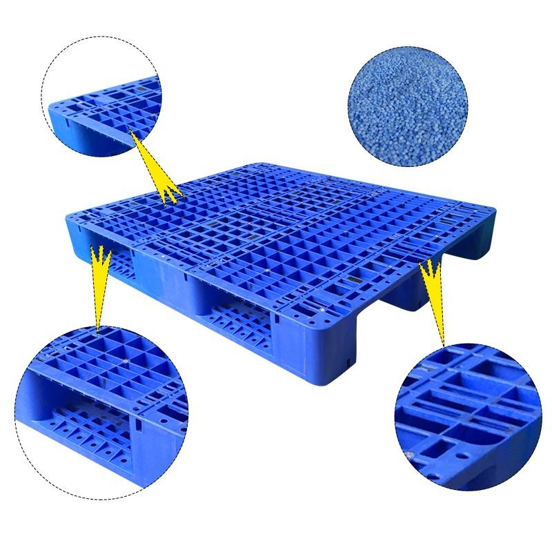 Warehouse Racking Storage And Ground Stackable Plastic Pallet