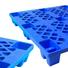 nestable blue pallets flat for products