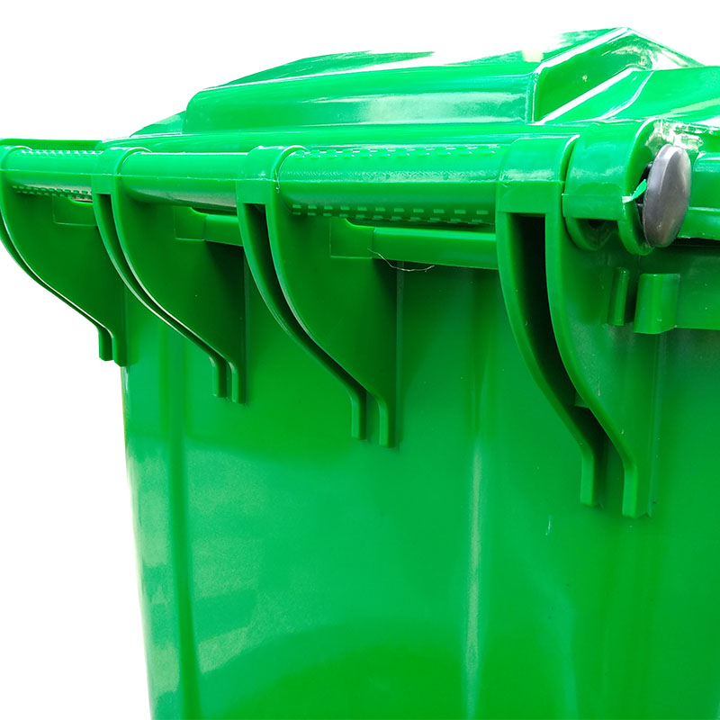 SMART DRAGON-Outdoor 240l Plastic Wheeled Garbage Bin Trash Can Dustbin Waste Bin-smart-2