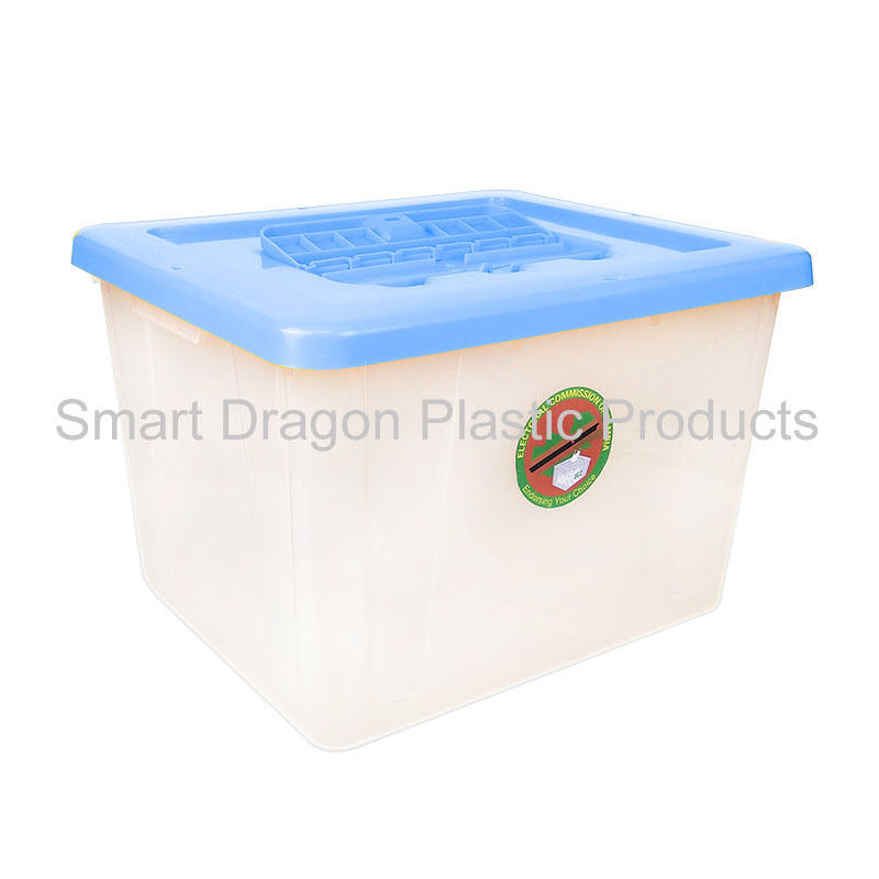 Custom clear transparent plastic voting box ballot box for election
