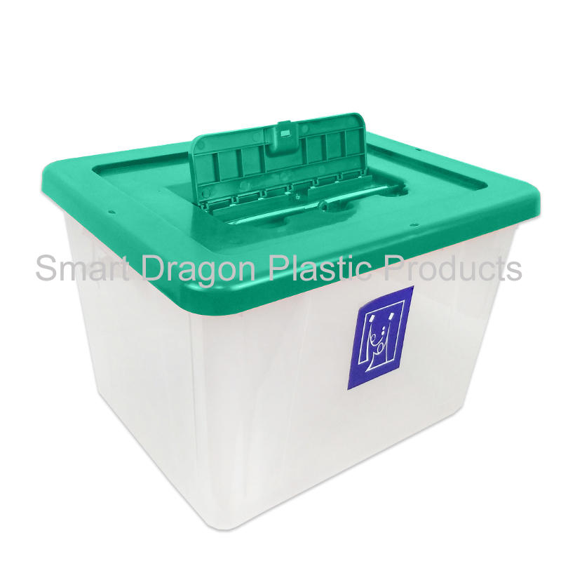 Transparent Large Plastic Ballot Voting Vote Boxes 40L-50L Election Box