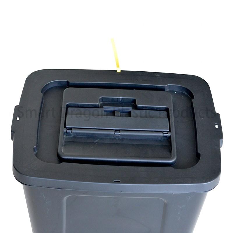 thickness plastic storage boxes wheel for election-3