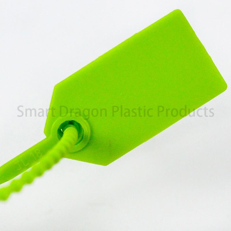 SMART DRAGON-Plastic Container Seal Green Plastic Security Seal Total Length 230mm