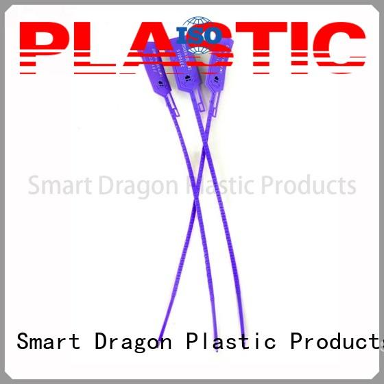 selflocking tear red locking SMART DRAGON Brand plastic bag security seal supplier