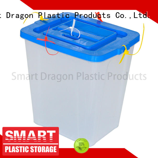 SMART DRAGON Brand box transparent material ballot box company tags