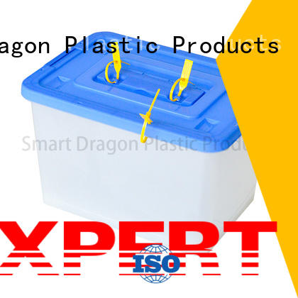 SMART DRAGON large black ballot box features for election