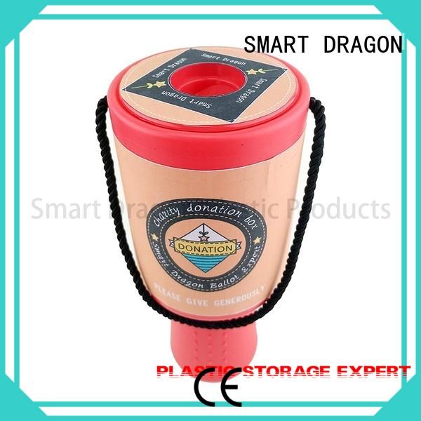 SMART DRAGON large plastic collection box popular for fundraising