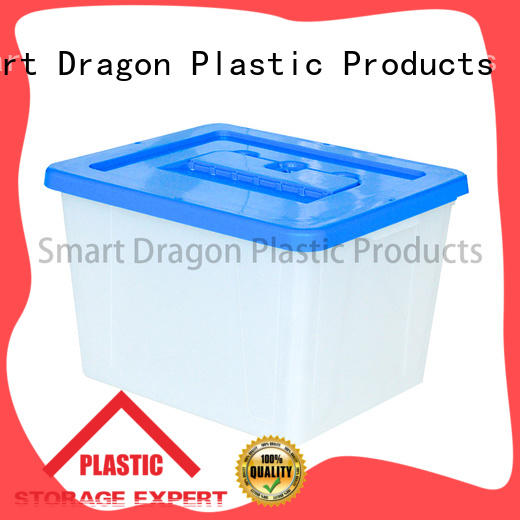 SMART DRAGON thick base clear ballot box with lock standing for election