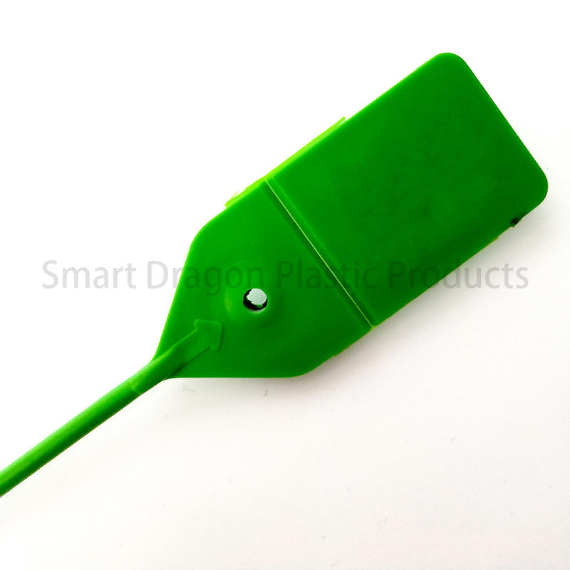green plastic tamper evident seals tigh for voting box SMART DRAGON-2