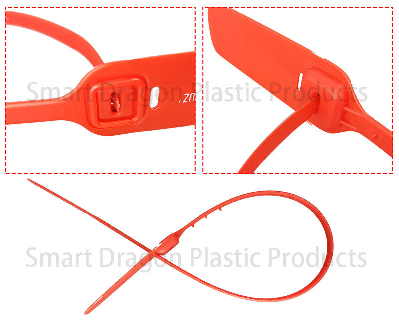SMART DRAGON-Manufacturer Of Shipping Container Seals Pp Material 400mm Plastic Security Seal-1
