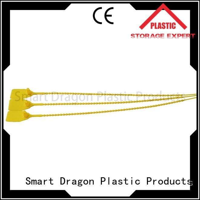 Custom 370mm plastic bag security seal fire SMART DRAGON