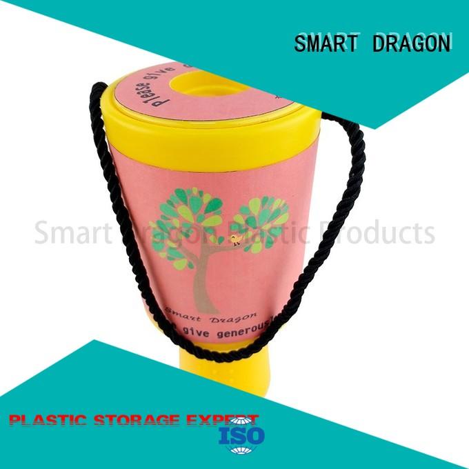 charity collection boxes plastic rounded SMART DRAGON Brand